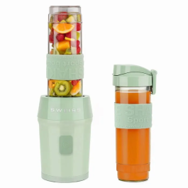 Sweiss MOOV7 Minilicuadora 300 W 570 ml 2 Botellas Verde Precio: 56.50000015. SKU: B13NAJ6NS3