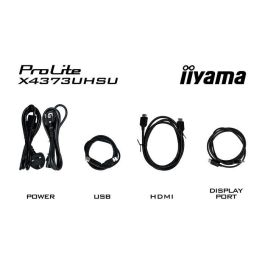 IIYAMA X4373UHSU-B1 Monitor 42.5" 4K UHD VA 3ms con HDMI, DisplayPort y USB ProLite X4373UHSU-B1 Negro