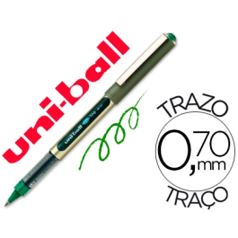 Uniball Rotulador Roller UB-157E Verde 0,7 mm Unidad Tinta Líquida Suave Trazo 0,5 mm Precio: 20.50000029. SKU: S8418925