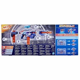 Hasbro HASG15804N0 Nerf Loadout Galactic Commander - Lanzador de dardos de espuma motorizado, 3 accesorios, 48 dardos N1