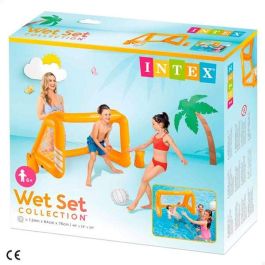 Intex Portería Hinchable Agua/Jardín 124x84x76 cm con Pelota para Niños + 6 Años