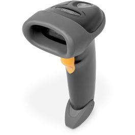 Digitus Escáner de Códigos de Barras Manual Bluetooth 1D/2D QR-Code Portátil Gris