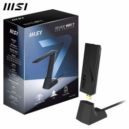 Adaptador de Red MSI GUBE65 Negro