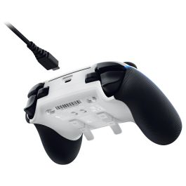 Razer Wolverine V2 Pro Gamepad para PC y PlayStation 5 Inalámbrico y Alámbrico Color Blanco