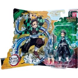 BANDAI - Ultimate Legends HD - Figura de acción Demon Slayer de 12 cm - Tanjiro Kamado - VE88961 BANDAI - Ultimate Legends HD - Figura de acción Demon Slayer de 12 cm - Tanjiro Kamado - VE88961