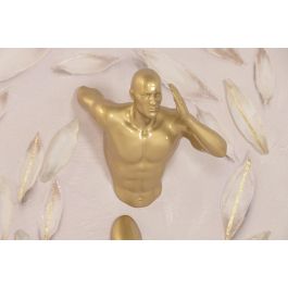 DKD Home Decor Cuadro Glam Dorado 17.5 x 80 x 80 cm (2 Unidades)