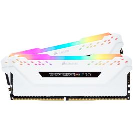 Corsair CMW32GX4M2E3200C16W Memoria RAM Vengeance RGB 32GB (2x16GB) DDR4 3200MHz CL16 Multicolor