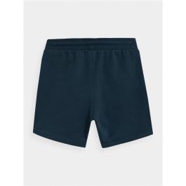 Pantalón corto 4F M049 Azul oscuro Infantil Hombre 9-10 Años