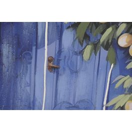 DKD Home Decor Cuadro Mediterraneo Amarillo Azul 3 x 80 x 60 cm (4 Unidades)