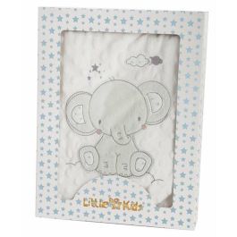 Manta doble cara elefante bordado verde 100x75 cm Manta doble cara elefante bordado verde 100x75 cm Precio: 18.79000046. SKU: S2427113
