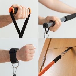 Sistema de Entrenamiento Integral Portátil con Guía de Ejercicios Gympak Max InnovaGoods Sistema de Entrenamiento Integral Portátil con Guía de Ejercicios Gympak Max InnovaGoods