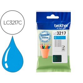 Brother LC-3217C Tinta Cian Original 550 Páginas Impresión Inyección Precio: 15.49999957. SKU: S8402033