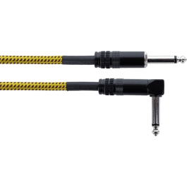 Cordial Cable de Guitarra Jack Recto/Acodado Tweed Amarillo 5M Precio: 21.49999995. SKU: B1ASQJC88M