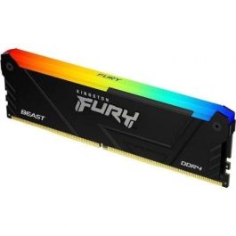 Memoria RAM Kingston FURY Beast RGB 8GB/ DDR4/ 3600MHz/ 1.35V/ CL17/ DIMM Memoria RAM Kingston FURY Beast RGB 8GB/ DDR4/ 3600MHz/ 1.35V/ CL17/ DIMM