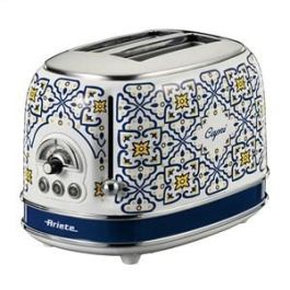 Ariete Tostador 2 Ranuras Capri - Descongelar, Recalentar, 6 Niveles de Tueste, Bandeja Recogemigas