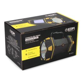 Linterna de mano led recargable 3 puntos de luz