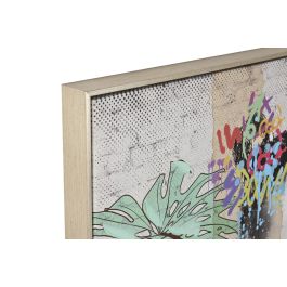 DKD Home Decor Cuadro Moderno Urban Multicolor Lienzo PS 80 x 3.5 x 120 cm (2 Unidades)