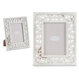 Portafoto Calado Madera Blanco 13x18 cm - Giftdecor (12 Unidades) Precio: 48.59000025. SKU: S3608659