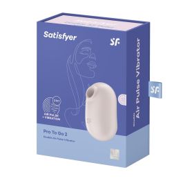 SATISFYER Pro to go 2 vibrador doble air pulse beige Precio: 29.6899999. SKU: SLC-96169