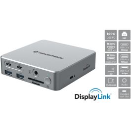 Conceptronic DONN25G Docking Station 15 En 1 Plata USB 3.2 Gen 2 Type-C HDMI Ethernet Precio: 216.5000002. SKU: B168SEKKZM