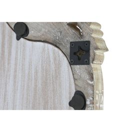 DKD Home Decor Espejo Tradicional de Mango y Cristal Blanco Natural 180x70 cm para Decoración del Hogar