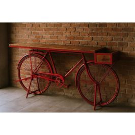 Consola Home ESPRIT Marrón Negro 195 x 40 x 91 cm