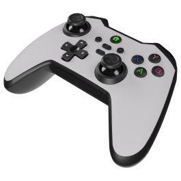 GENESIS Mangan 400 Blanco Gamepad Bluetooth Analógico/Digital para Android, MAC, Nintendo Switch, PC, iOS
