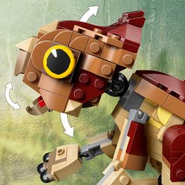 LEGO 76970 Jurassic World Set Dolores Bebé: Aquilops Figura Construible de Dinosaurio Móvil, Articulado, para Jugar y Exponer, +7 Años