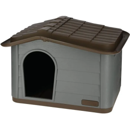 Kerbl Casa para gatos Paola Eco PAO4018653266045 - 60 x 51 x 41 cm - Gris y Marrón - Plástico Reciclado Precio: 55.78999998. SKU: S7185288