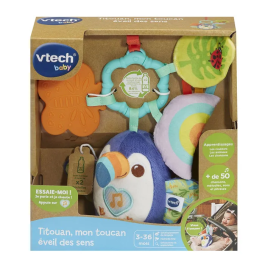 VTech Baby - Titouan, Mi Tucán Despertar Sensorial - VTE3417765870057 - Botellas de Plástico Reciclado - Multicolor Precio: 34.50000037. SKU: B15V54H79B