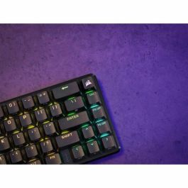 Corsair Teclado Gaming Óptico y Mecánico K65 PRO MINI con Interruptores OPX Retroiluminación LED RGB Negro