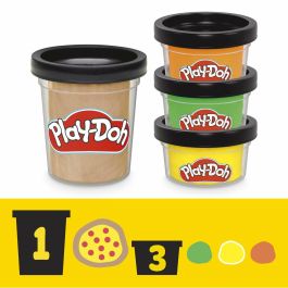 Hasbro HASG18295L0 – Lanzador de Pizzas Play-Doh de las Tortugas Ninja, set de arcilla para modelar