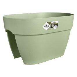 ELHO - Maceta - Vibia Campana Flower Bridge 40 - Verde Pistacho - Balcón exterior - L 26 x An 39 x Al 22 cm Precio: 28.9500002. SKU: B1GSSSYW9S
