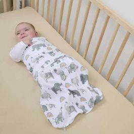 Ingenuity ING0074451999183 Saco de dormir Bebé Elefante Entretiempo TOG 1 Ajustable 3-6 meses Oeko-Tex