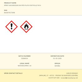 Pinty Plus Spray Galvanizado en Frío Plata - Aerosol Anticorrosivo con Aluminio y Zinc, Protección Antioxidante, Secado Rápido