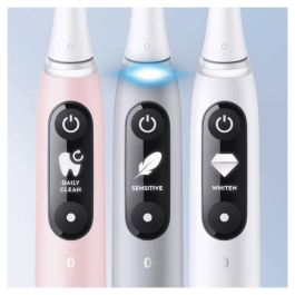 Oral-B iO 6S Cepillo de dientes eléctrico gris con conexión Bluetooth, 2 cabezales, 1 estuche de viaje Oral-B iO 6S Cepillo de dientes eléctrico gris con conexión Bluetooth, 2 cabezales, 1 estuche de viaje