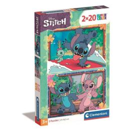 CLEMENTONI Puzzle Disney Stitch 2x20 Piezas 33,5x23,5cm Precio: 9.68999944. SKU: B1DLP996DV