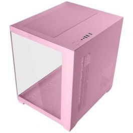 Mars Gaming MC-VIEW2P Caja Gaming Minitorre Rosa Doble Cristal Templado Ventilador FRGB 120mm Compatible MicroATX