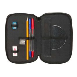 Plumier Escolar Safta Triple 37 Piezas Nerf Game 195x125x55 mm Plumier Escolar Safta Triple 37 Piezas Nerf Game 195x125x55 mm