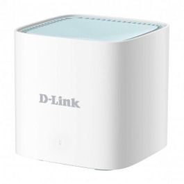 D-Link M15 Sistema WiFi Mesh AX1500 Wi-Fi 6 (802.11ax) Doble Banda, Cobertura 370 m² con IA para Hogar Completo Sin Zonas Muertas - Pack 2
