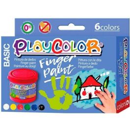 Playcolor Pack 6 Botes Pintura De Dedos 40 mL Finger Paint Basic C-Surtidos Precio: 4.49999968. SKU: B1ESAFZ6VA