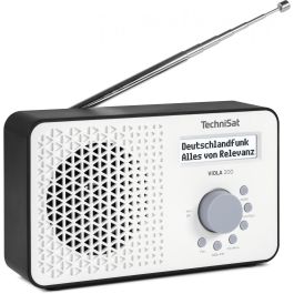 TechniSat VIOLA 200 Radio portátil digital DAB+/FM en blanco/negro