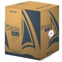 Phasak PHR 6302 Cable Red UTP Cat.6 Sólido CCA LSZH AWG23 Bobina 305m Gris Precio: 68.4999997. SKU: B14NPGTVYN