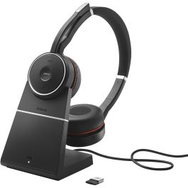 Jabra Evolve 75 SE UC Auriculares Diadema Inalámbricos y Alámbricos para Llamadas/Música con Cancelación de Ruido Negro Precio: 350.94999962. SKU: B1FKCYX89T