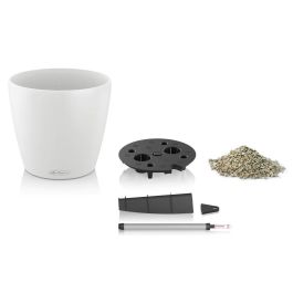 Lechuza LEC4008789132307 Jardiniere Classico Color 43 Todo en Uno Blanco 13230