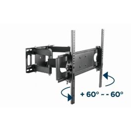 Gembird WM-70ST-01 Soporte TV Articulado 37-70" (94-178cm) Inclinable Giratorio VESA 200x200-600x400mm 35kg Negro Gembird WM-70ST-01 Soporte TV Articulado 37-70" (94-178cm) Inclinable Giratorio VESA 200x200-600x400mm 35kg Negro