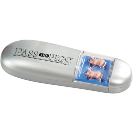 Winning Moves Juego de Cerdos Dados Juego de Mesa para Niños y Adultos +6 Años con Cartas y Lápices Incluidos