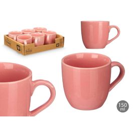 Taza Cafe Rosa Palo 150 Ml Vessia 10X7CM (24 Unidades) Taza Cafe Rosa Palo 150 Ml Vessia 10X7CM (24 Unidades)
