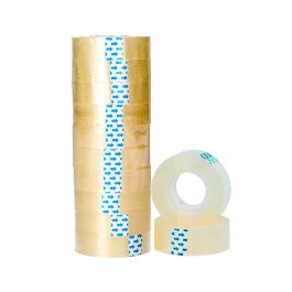 Q-connect Cinta Adhesiva Transparente 33 mt x 12 mm Para Embalar