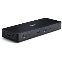 Club3D CSV-1583 Docking Station Thunderbolt 4, 16 en 1, 4 Pantallas, USB-A/C, HDMI, DisplayPort, Lector SD/MicroSD, Negro